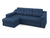 Угловой диван-кровать Tradition (левый) синий