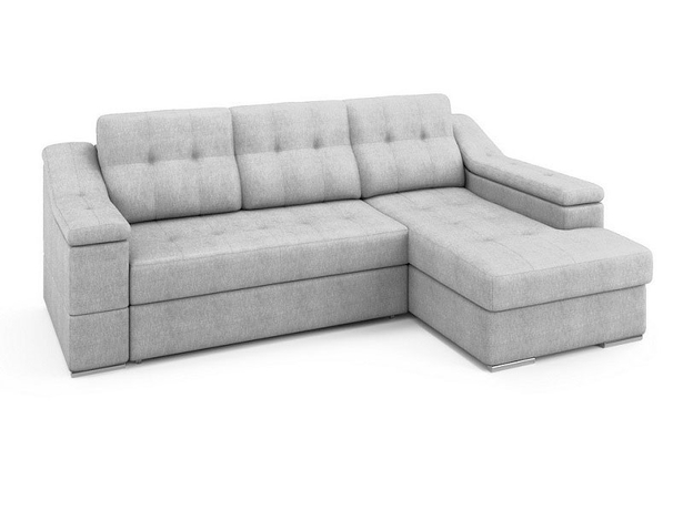 Угловой диван-кровать Tradition (правый) нежно-серый