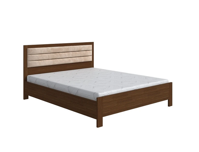 Кровать Райтон Prima с ПМ Лофти Бежевый/Мокко (сосна)