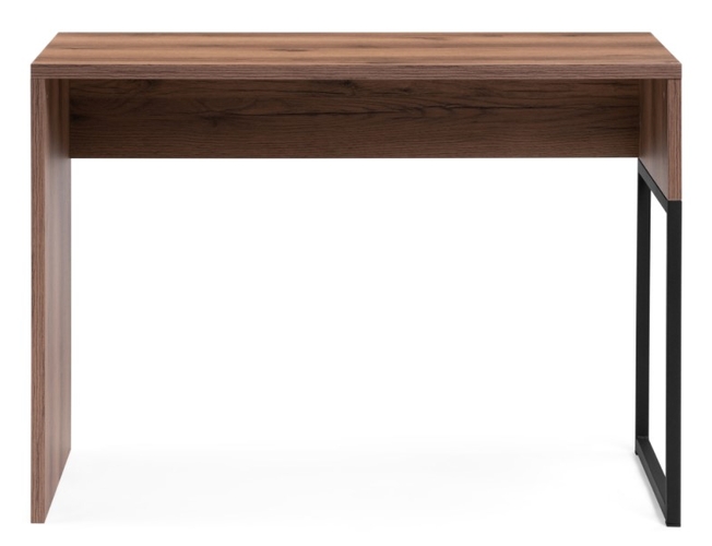 Письменный стол Ниа дуб делано темный/черный матовый (Арт.517344)