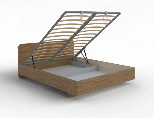 Кровать Minima с полкой и подъемным механизмом