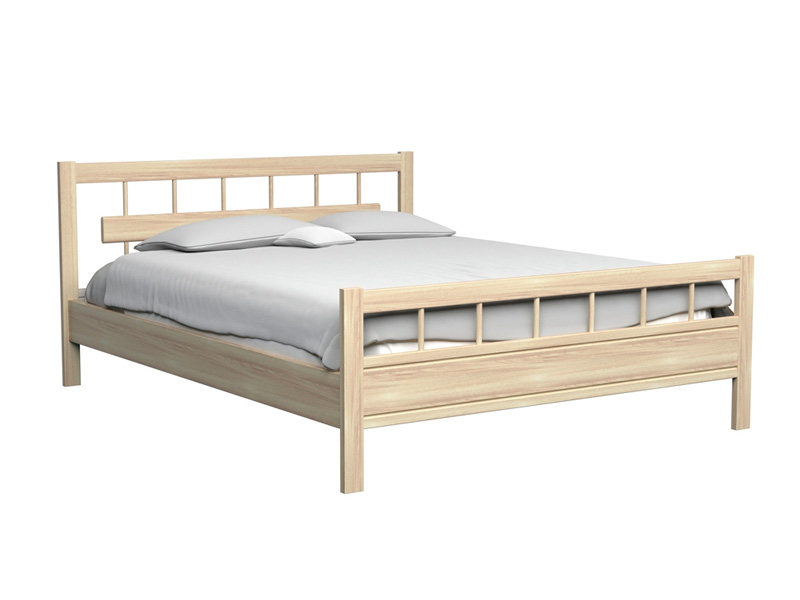 Двуспальная кровать из массива Троя