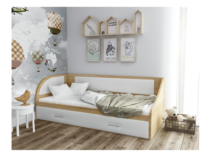 Детская кровать Кэлми с ящиками Промтекс